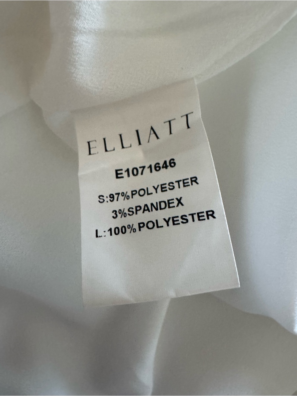Elliott White cocktail dress - Picture 9 of 9